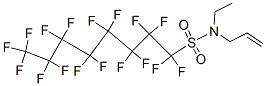 N-allyl-N-ethylheptadecafluorooctanesulphonamide CAS#: 24924-36-5