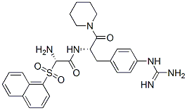 N-alpha-(2-naphthylsulfonylglycyl)-4-guanidinophenylalaninepiperidide CAS#: 109273-48-5