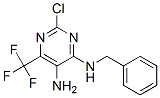 N-benzyl-2-chloro-6-(trifluoromethyl)pyrimidine-4,5-diamine CAS#: 1743-95-9