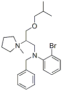 N-benzyl-N-[3-(2-methylpropoxy)-2-(1-methyl-2,3,4,5-tetrahydropyrrol-1 -yl)propyl]aniline bromide CAS#: 103424-99-3