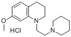 N-(beta-Piperidinoetil)-7-metossi-1,2,3,4-tetraidrochinoline cloridrat o [Italian] CAS#: 102259-75-6