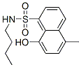 N-butyl-8-hydroxy-5-methylnaphthalene-1-sulphonamide CAS#: 2970-26-5
