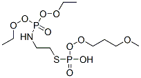 N-diethoxyphosphoryl-2-(methoxy-propoxy-phosphoryl)sulfanyl-ethanamine CAS#: 21988-60-3