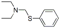 N-ethyl-N-(phenylsulfanylmethyl)ethanamine CAS#: 13865-52-6