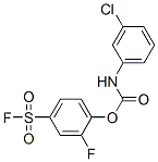N-(m-Chlorophenyl)carbamic acid 2-fluoro-4-(fluorosulfonyl)phenyl ester CAS#: 23379-26-2