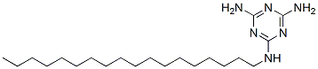 N-octadecyl-1,3,5-triazine-2,4,6-triamine CAS#: 21840-04-0