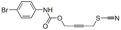 N-(p-Bromophenyl)carbamic acid 4-thiocyanato-2-butynyl ester CAS#: 14223-12-2