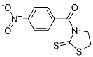 N-(p-Nitrobenzoyl)thiazolidine-2-thione CAS#: 1438-01-3