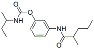 N-(sec-Butyl)carbamic acid 3-[(2-methylvaleryl)amino]phenyl ester CAS#: 17798-24-2