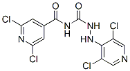 N1-[(2,6-DICHLORO-4-PYRIDYL)CARBONYL]-2-(3,5-DICHLORO-4-PYRIDYL)HYDRAZINE-1-CARBOXAMIDE CAS#: 287927-68-8