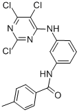 N1-(3-[(2,5,6-TRICHLOROPYRIMIDIN-4-YL)AMINO]PHENYL)-4-METHYLBENZAMIDE CAS#: 244278-38-4