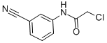 N1-(3-CYANOPHENYL)-2-CHLOROACETAMIDE CAS#: 218288-43-8