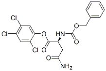 N2-[(Benzyloxy)carbonyl]-L-asparagine 2,4,5-trichlorophenyl ester CAS#: 2480-44-6