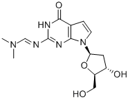 N2-(DIMETHYLAMINOMETHYLIDENE)-7-DEAZA-2'-DEOXYGUANOSINE CAS#: 111902-68-2