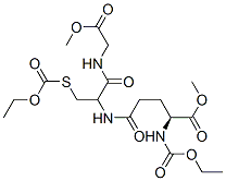 N2-Ethoxycarbonyl-N5-[1-[(carboxymethyl)carbamoyl]-2-(ethoxycarbonylthio)ethyl]-L-glutamine dimethyl ester CAS#: 21026-92-6