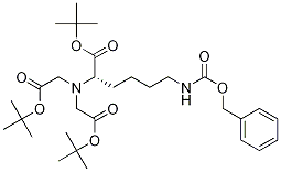 N2,N2-Bis[2-(1,1-diMethylethoxy)-2-oxoethyl]-N6-[(phenylMethoxy)carbonyl]-L-lysine 1,1-DiMethylethyl Ester CAS#: 205379-07-3