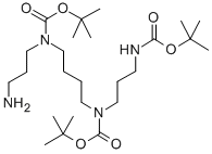 N2,N3,N4-TRIS-(TERT-BUTYLOXYCARBONYL)-1,5,10,14-TETRA-AZA-QUATRODECANE CAS#: 114459-62-0