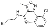 N4-(2-BROMOETHYL)-3-(2,6-DICHLOROPHENYL)-5-METHYLISOXAZOLE-4-CARBOXAMIDE CAS#: 218456-06-5