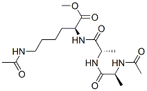N6-Acetyl-N2-[N-(N-acetyl-L-alanyl)-L-alanyl]-L-lysine methyl ester CAS#: 17353-67-2