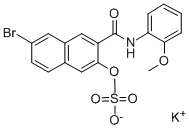 NAPHTHOL AS-BI SULFATE POTASSIUM SALT CAS#: 1680-70-2