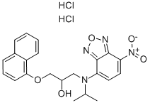 NBD-PROPRANOLOL DIHYDROCHLORIDE CAS#: 108321-35-3