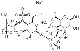NEOCARRATETRAOSE 4(1),4(3)-DISULFATE DISODIUM SALT CAS#: 108347-92-8