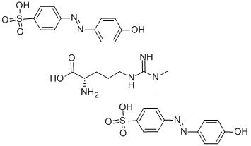 NG,NG'-DIMETHYL-L-ARGININE DI(P-HYDROXYAZOBENZENE-P'-SULFONATE) SALT CAS#: 102783-24-4