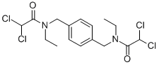 N,N'-[1,4-Phenylenebis(methylene)]bis(2,2-dichloro-N-ethylacetamide) CAS#: 1477-20-9