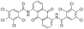 N,N'-(9,10-dihydro-9,10-dioxoanthracene-1,5-diyl)bis(2,3,4,5-tetrachlorobenzamide) CAS#: 27685-83-2