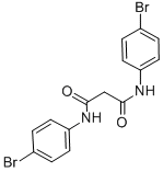 N,N''-BIS-(4-BROMO-PHENYL)-MALONAMIDE CAS#: 105678-71-5