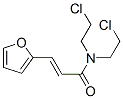 N,N-Bis(2-chloroethyl)-2-furanacrylamide CAS#: 1901-09-3