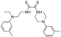 N,N'-Bis[2-[ethyl(3-methylphenyl)amino]ethyl]-1,2-dithioxoethane-1,2-diamine CAS#: 14118-02-6