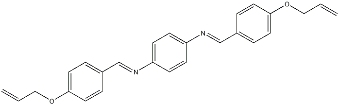 N,N'-Bis[[4-(2-propen-1-yloxy)phenyl]methylene]-1,4-benzenediamine CAS#: 102947-88-6