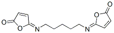 N,N'-Bis[(5Z)-2,5-dihydro-2-oxofuran-5-ylidene]-1,5-pentanediamine CAS#: 28537-77-1