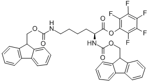 N,N'-Bis[(9H-Fluoren-9-ylmethoxy)carbonyl]-L-lysine pentafluorophenyl ester CAS#: 132990-14-8