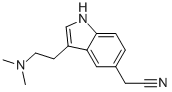 N,N-DIMETHYL-2-[5-(CYANOMETHYL)-1H-INDOL-3-YL]ETHYLAMINE CAS#: 110626-61-4