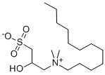 N,N-DIMETHYL-N-DODECYL-N-(2-HYDROXY-3-SULFOPROPYL)AMMONIUM BETAINE CAS#: 13197-76-7