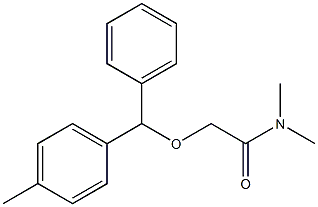 N,N-DiMethyl-2-[phenyl(4-tolyl)Methoxy]acetaMide CAS#: 17322-51-9