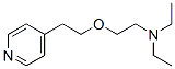 N,N-Diethyl-2-[2-(4-pyridyl)ethoxy]ethanamine CAS#: 27078-46-2