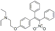 N,N-Diethyl-2-[4-(2-nitro-1,2-diphenylethenyl)phenoxy]ethanamine CAS#: 13542-78-4