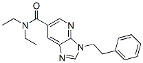 N,N-Diethyl-3-(2-phenylethyl)-3H-imidazo[4,5-b]pyridine-6-carboxamide CAS#: 2813-84-5