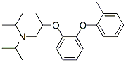 N,N-Diisopropyl-2-[o-(o-tolyloxy)phenoxy]propylamine CAS#: 26321-14-2