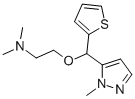 N,N-Dimethyl-2-[(1-methyl-1H-pyrazol-5-yl)-2-thienylmethoxy]ethanamine CAS#: 247046-52-2