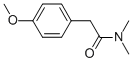 N,N-Dimethyl-2-(4-methoxyphenyl)-acetamide CAS#: 19625-79-7