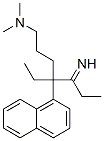 N,N-Dimethyl-4-ethyl-5-imino-4-(1-naphtyl)-1-heptanamine CAS#: 14722-49-7