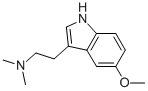 N,N-Dimethyl-5-methoxytryptamine CAS#: 1019-45-0