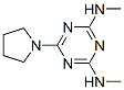 N,N'-Dimethyl-6-(pyrrolidin-1-yl)-1,3,5-triazine-2,4-diamine CAS#: 16268-56-7