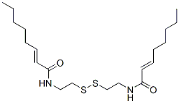 N,N'-[Dithiobis(ethane-2,1-diyl)]bis[(E)-2-octenamide] CAS#: 112614-16-1