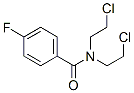 N,N-bis(2-chloroethyl)-4-fluoro-benzamide CAS#: 1736-40-9