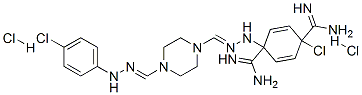N,N''-bis[[(4-chlorophenyl)amino]iminomethyl]piperazine-1,4-dicarboxamidine dihydrochloride CAS#: 19803-62-4